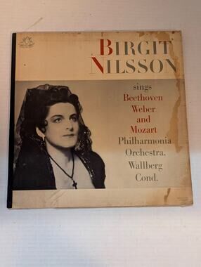 Birgit Nilsson Sings Beethoven, Weber and Mozart Angel ANG 35719 Mono Vinyl LP